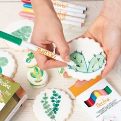 Decora Koekjes Uitsteker Rond Gekarteld Set/6 New
