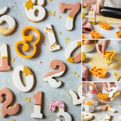 Decora Koekjes Uitstekers Cijfers Groot Set/9 Sale