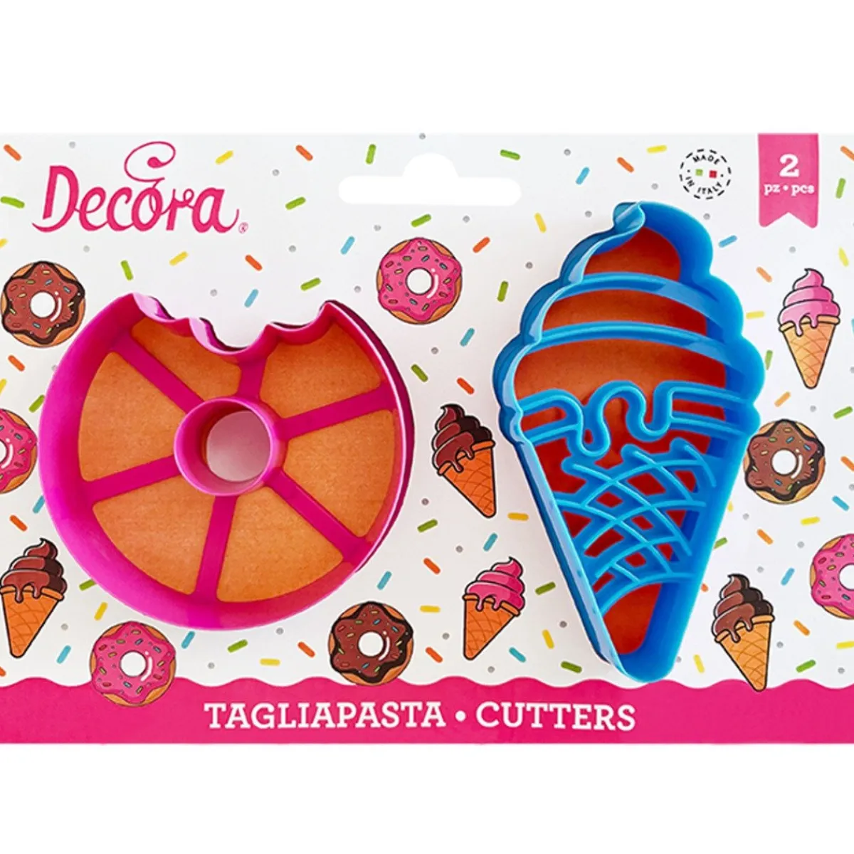 Decora Koekjes Uitstekers Donut en IJsje Discount