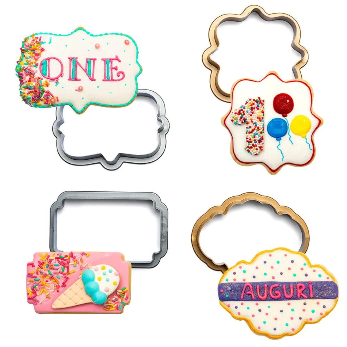 Decora Koekjes Uitsteker Set Frames 4-delig Discount