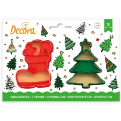 Decora Koekjes Uitstekerset Kerstboom & Laars Online