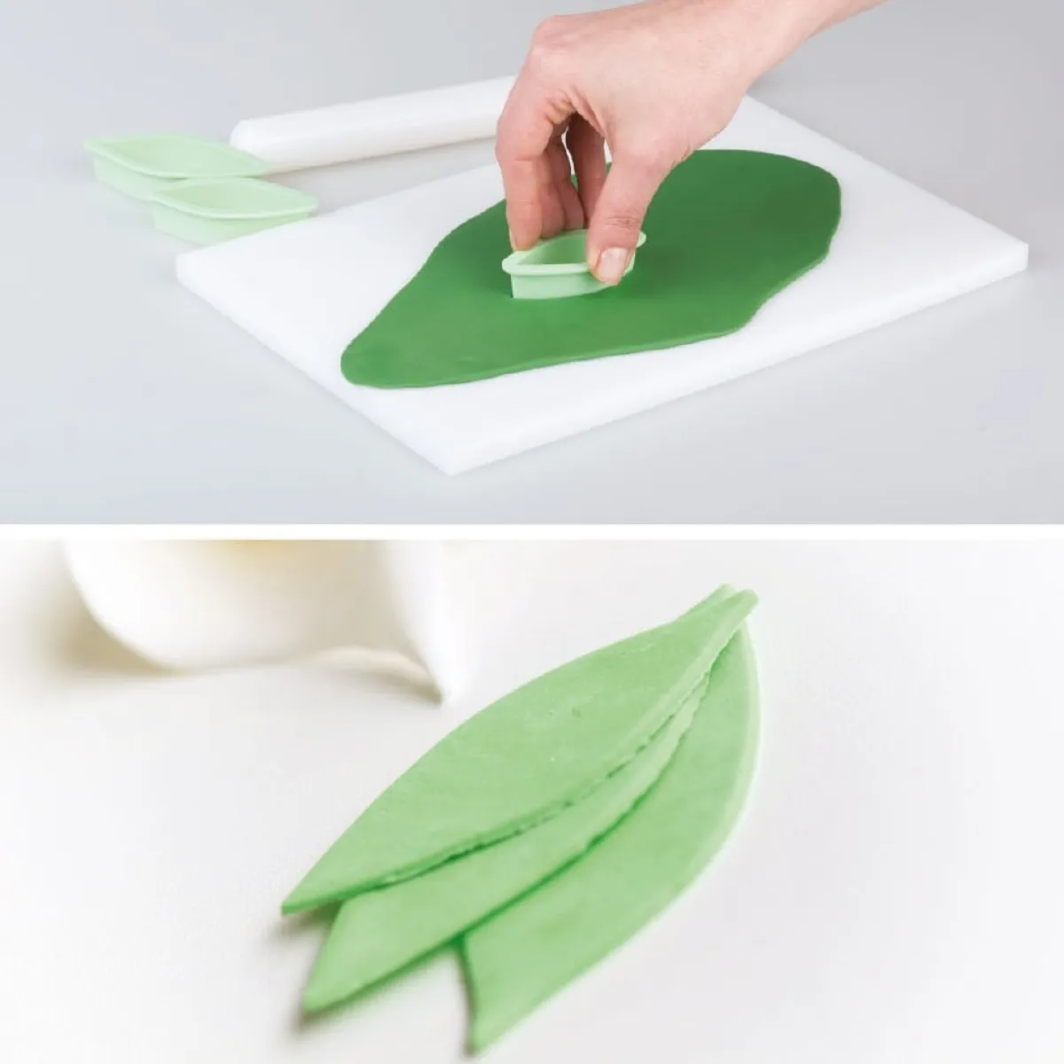 Decora Koekjes Uitstekerset Lange Bladeren 3st. New