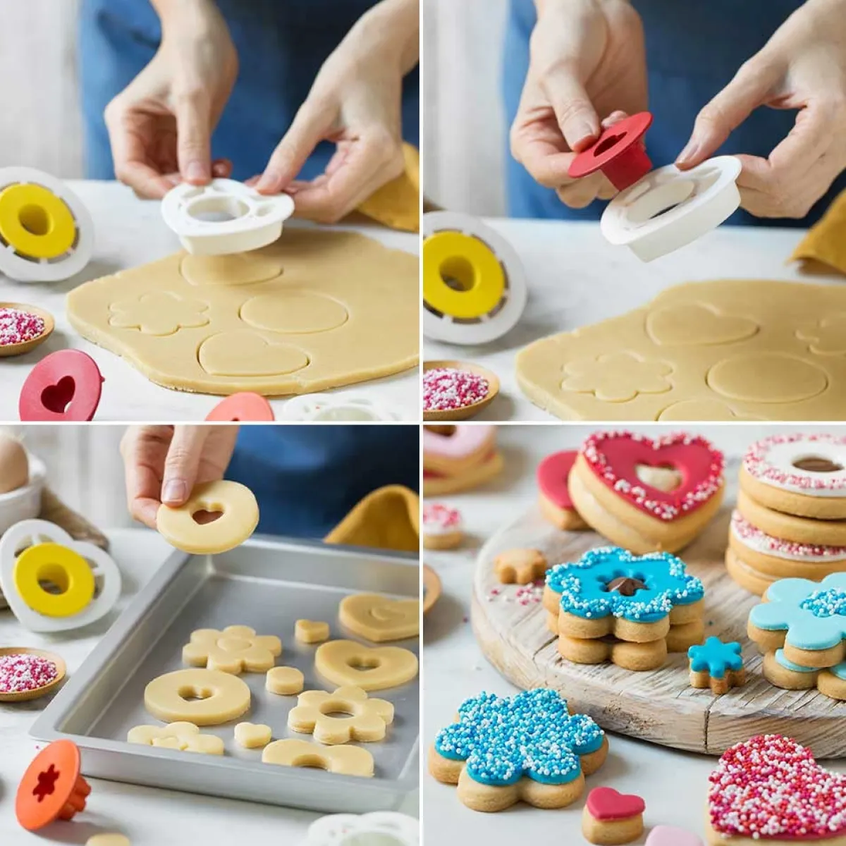 Decora Koekjes Uitsteker Set Mix & Match 6-delig** New