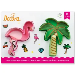 Decora Koekjes Uitstekers Flamingo en Palmboom Clearance
