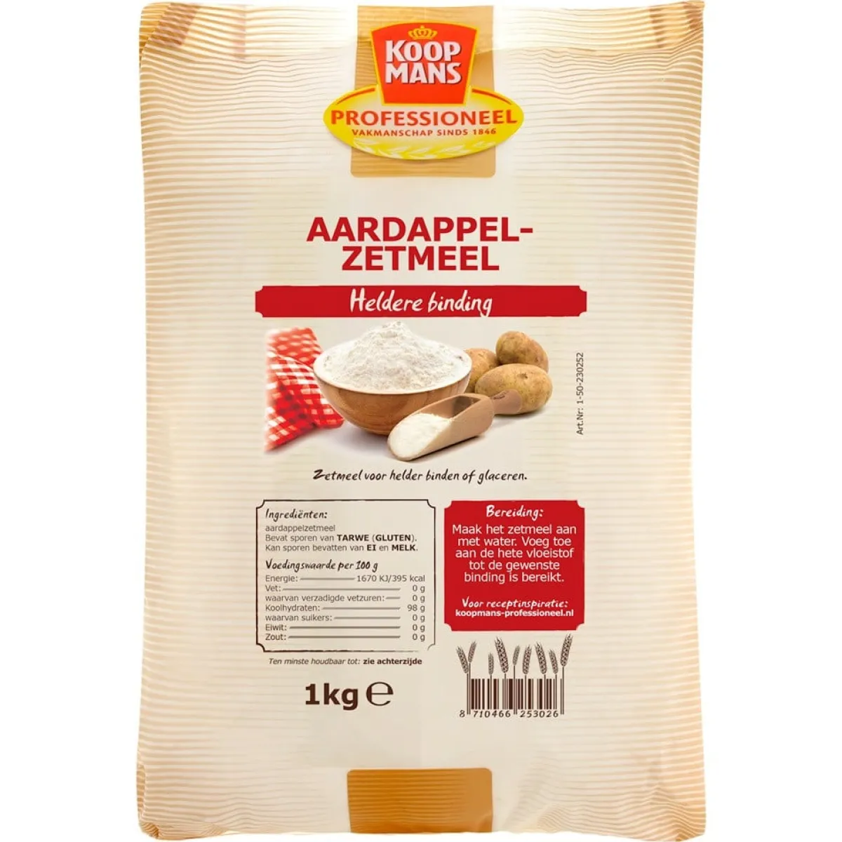 Koopmans Professional Koopmans Prof. Aardappelzetmeel 1kg Outlet