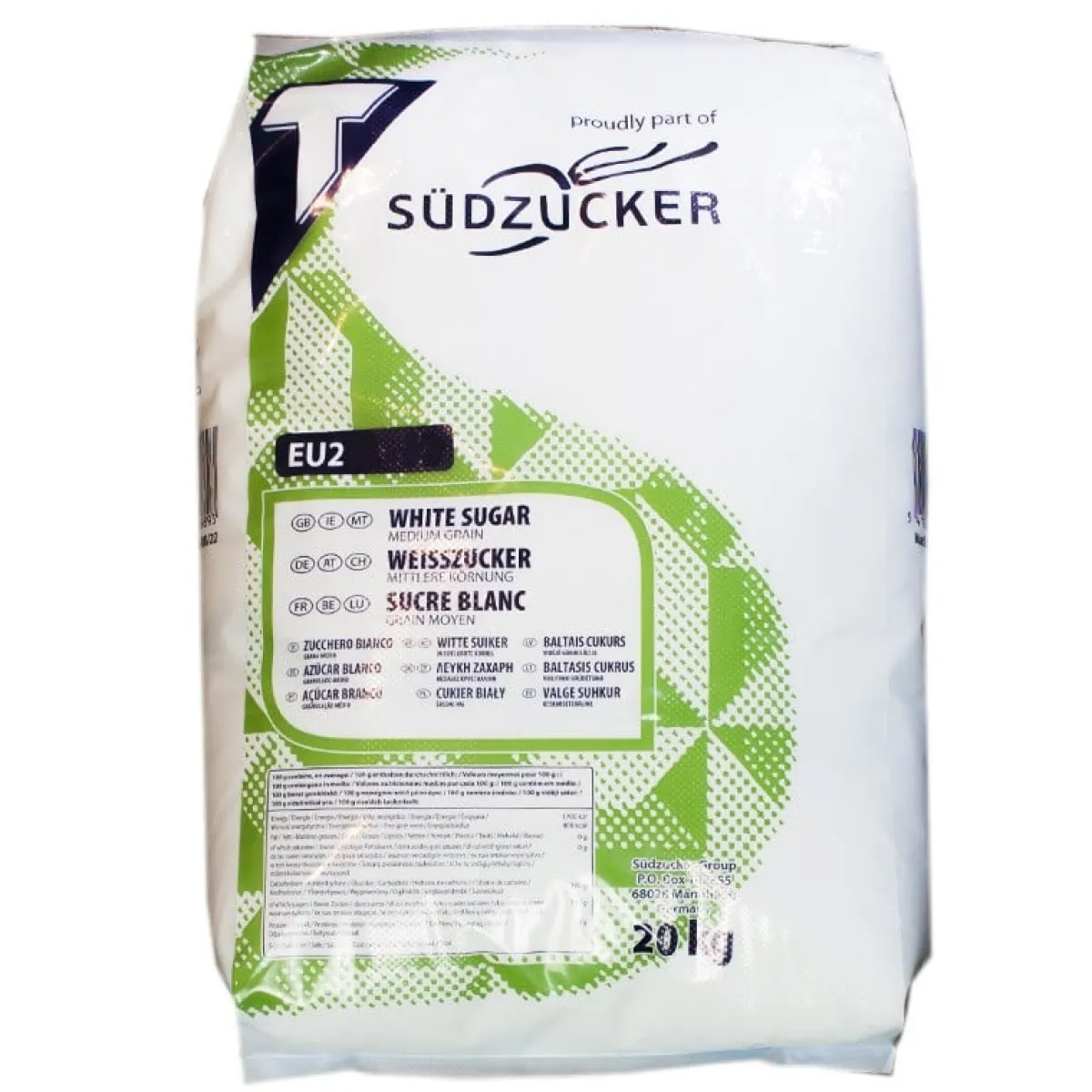 Overig Kristalsuiker Gewone Korrel 20kg New