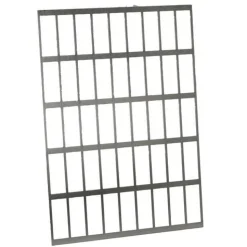 Logo-galettes sjabloon RVS Strip Rechthoek Online
