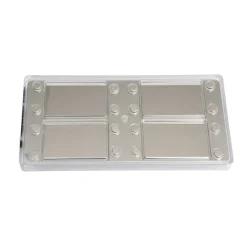 Chocolate World Magneet bonbonvorm Visitekaartje 85x55x6mm (4) Outlet
