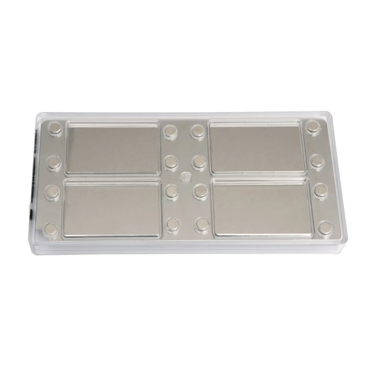 Chocolate World Magneet bonbonvorm Visitekaartje 85x55x6mm (4) Outlet