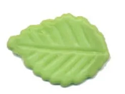 Overig Marsepein Blaadjes Groen 40x28mm / 200st. Outlet