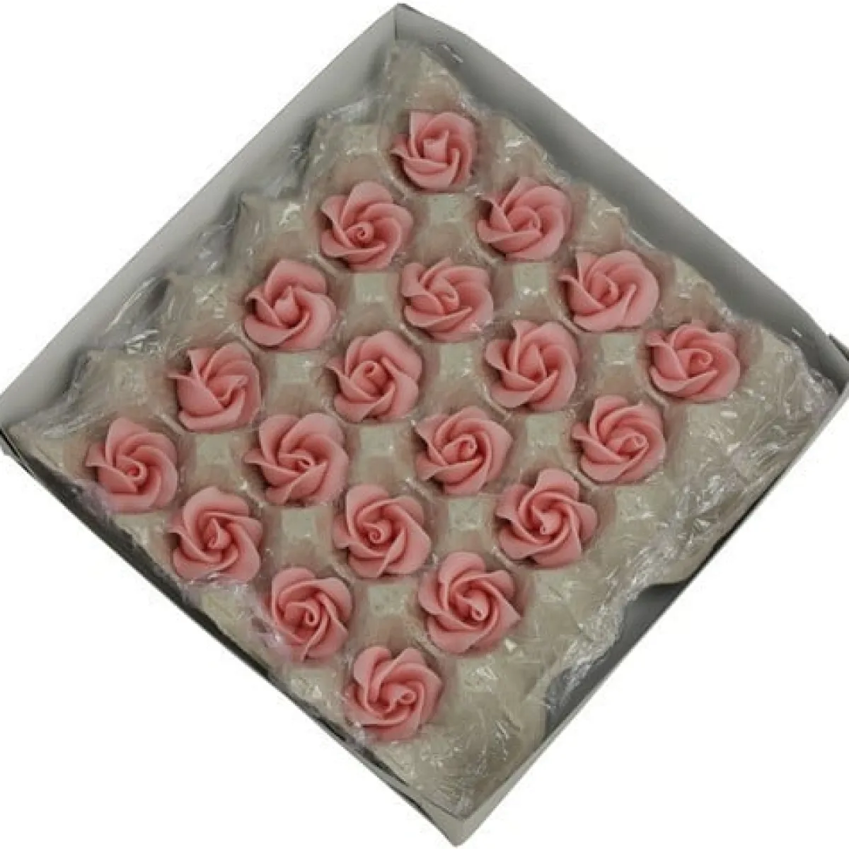 Overig Marsepein rozen 6 blads 40mm 20 stuks, Roze Luxe Online