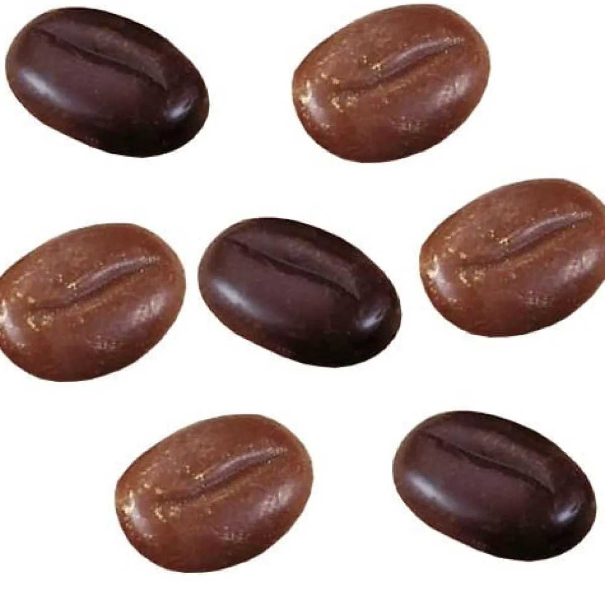 Martellato Bonbonvorm Koffieboontjes (130x) 17x12 mm Hot