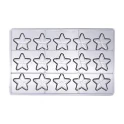 Martellato Bonbonvorm Sterretjes (15x) 40x42x16mm New