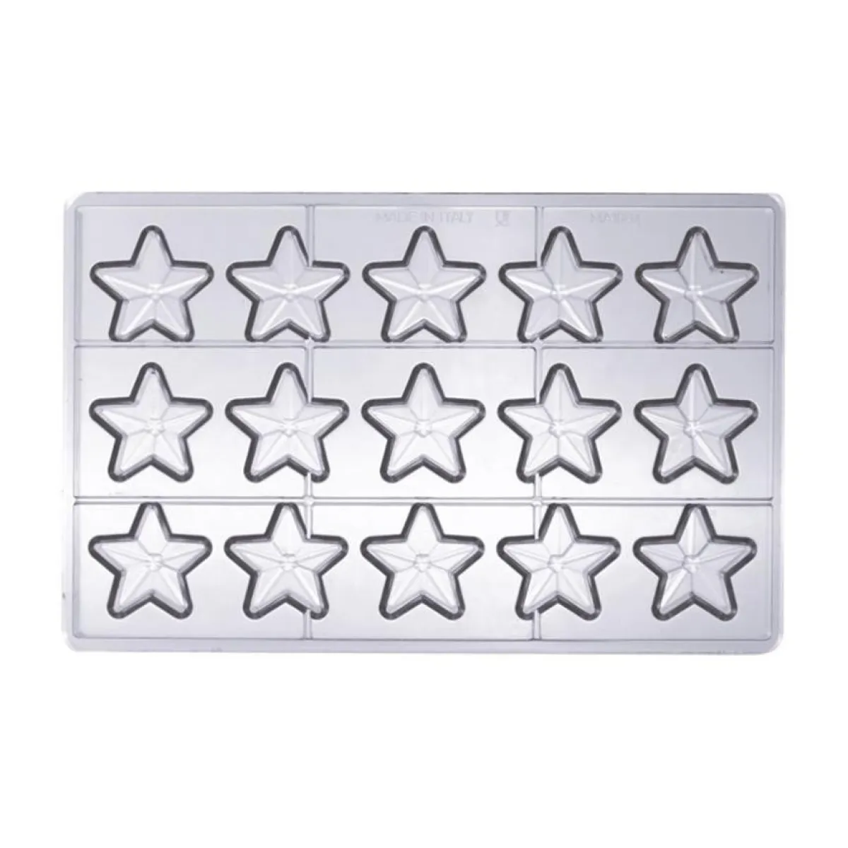 Martellato Bonbonvorm Sterretjes (15x) 40x42x16mm New