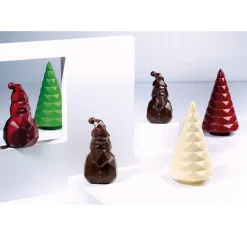 Martellato Chocolade Holvorm Kerstboom (1x) Ø104h180mm Outlet
