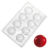 Martellato Chocolade Holvorm Halve Bol (8x) Ø50 mm Best