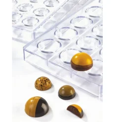 Martellato Chocolade Holvorm Halve Bol (6x) Ø60mm New