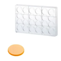 Martellato Chocolademal Circle Disk (24x) Ø33x4mm Outlet
