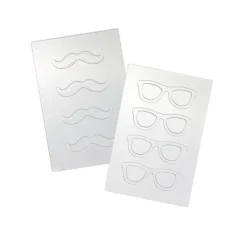 Martellato Chocolademal Snor en Bril (8x) Clearance