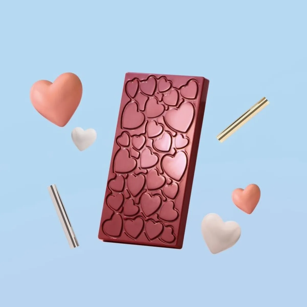Martellato Chocolademal Tablet Love (3x) 137x71h9,5mm Discount