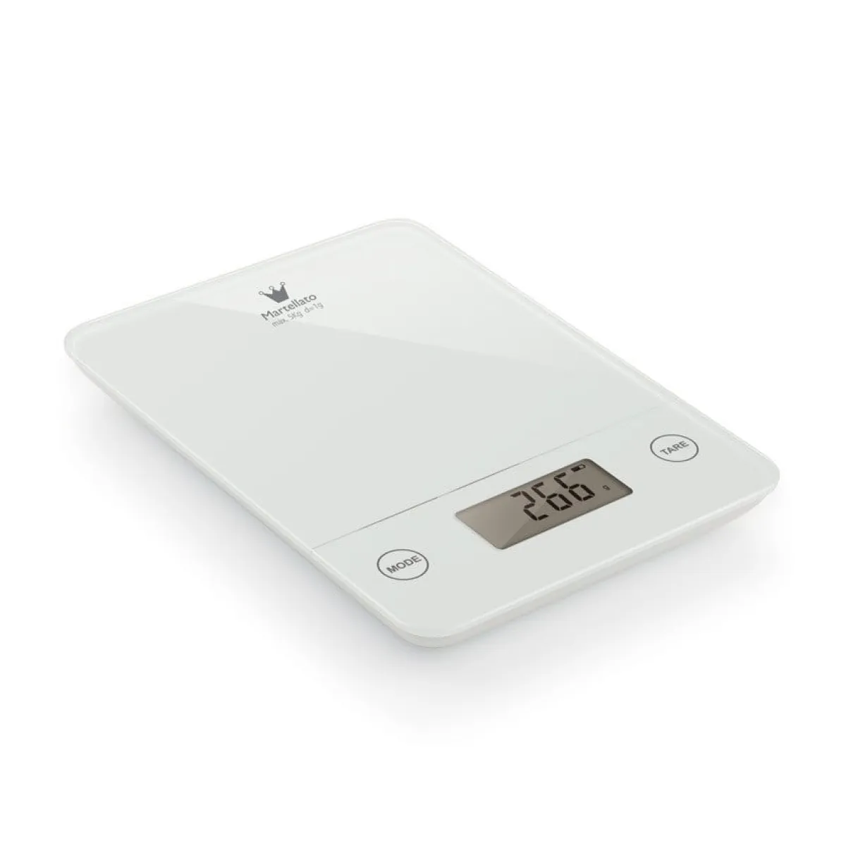 Martellato Keukenweegschaal Wit Klein 5kg Sale