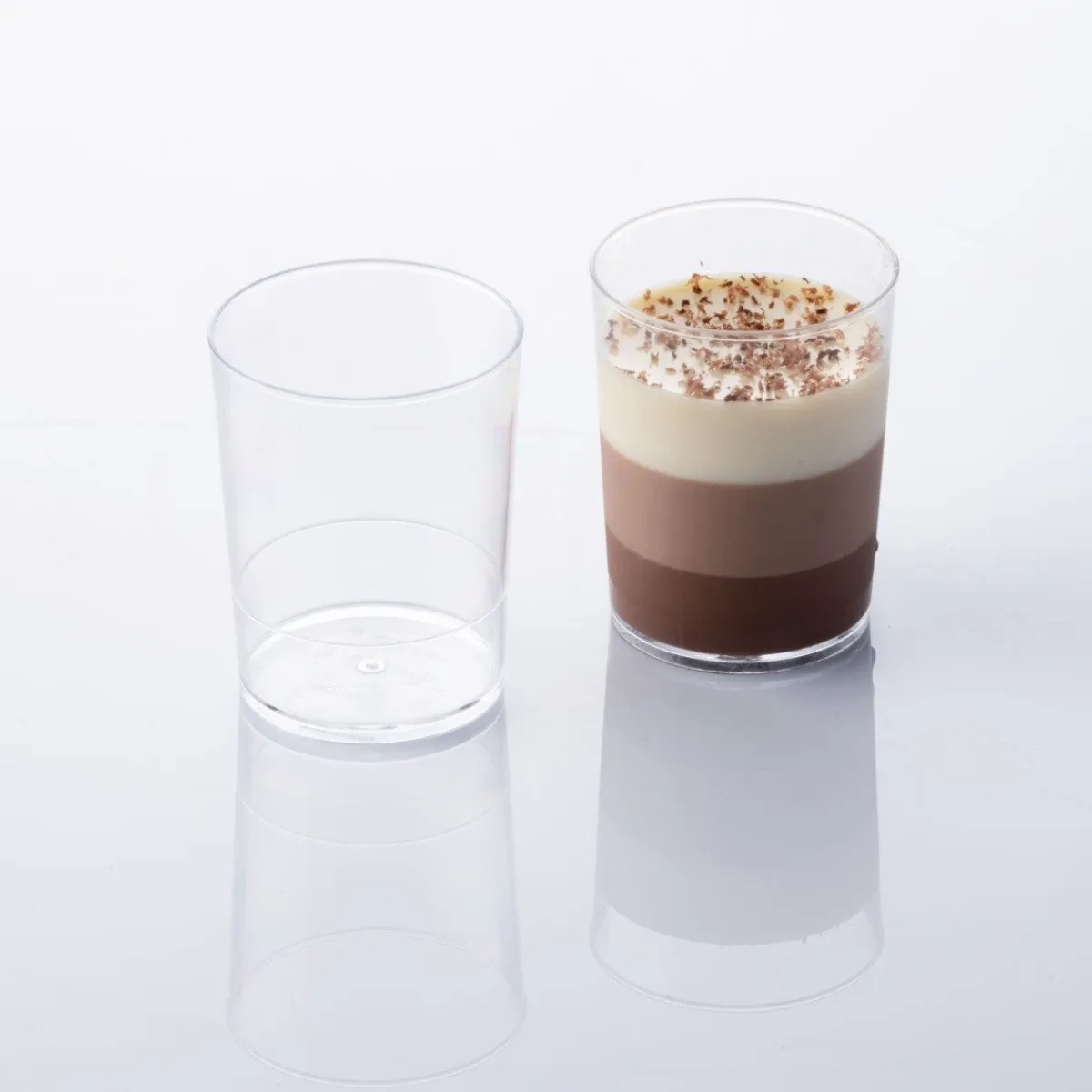 Martellato Lepelgebak cups Klassiek (120 ml) / 100 stuks Outlet