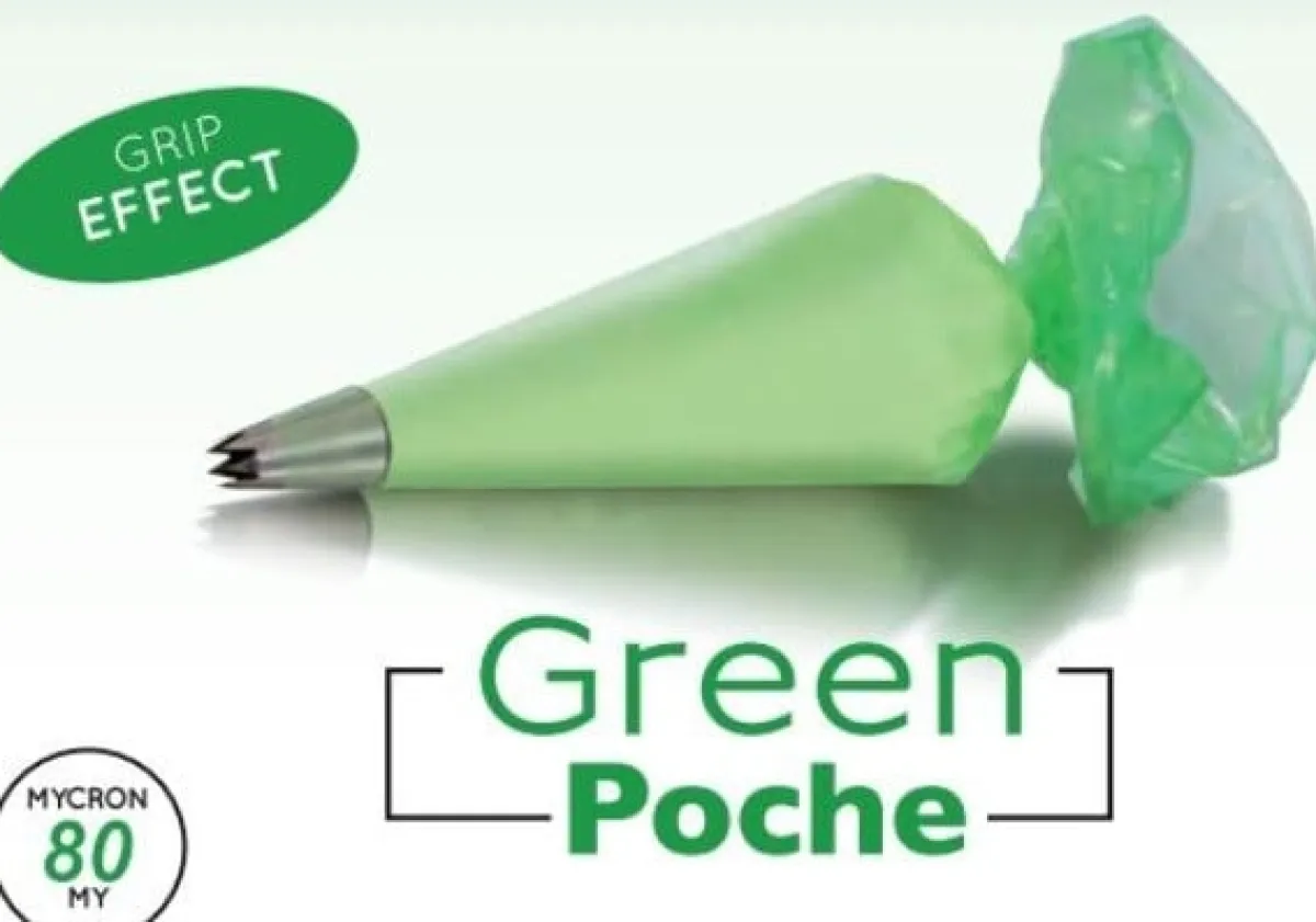 Martellato Wegwerp Spuitzak 55cm Groen 100 stuks Hot