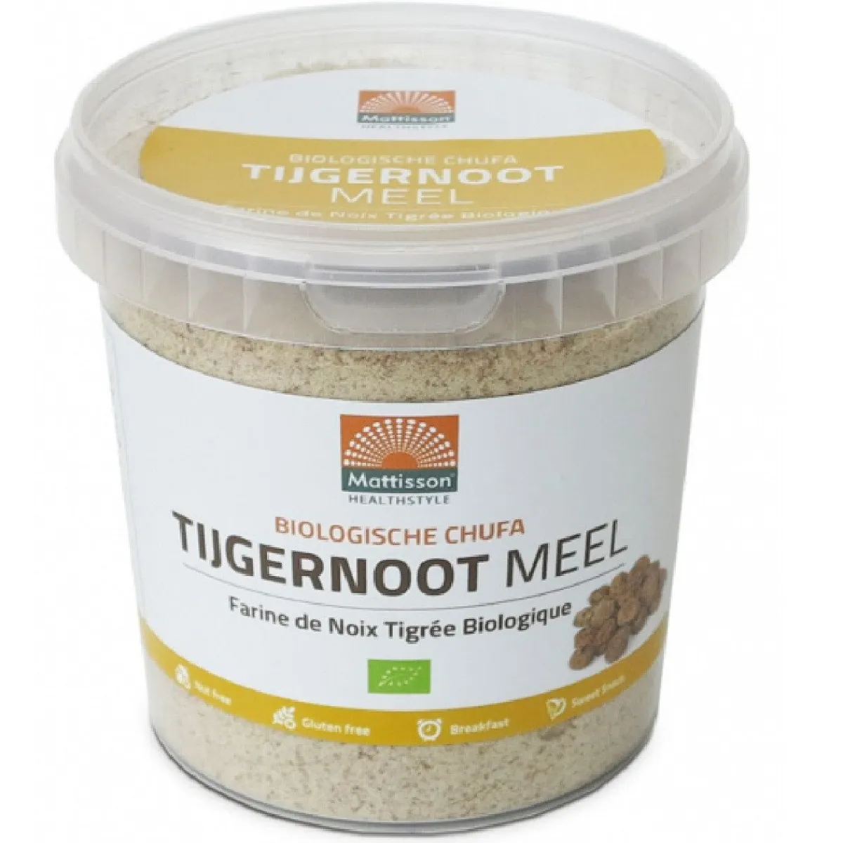 Mattisson Tijgernotenmeel Biologisch 350g Discount