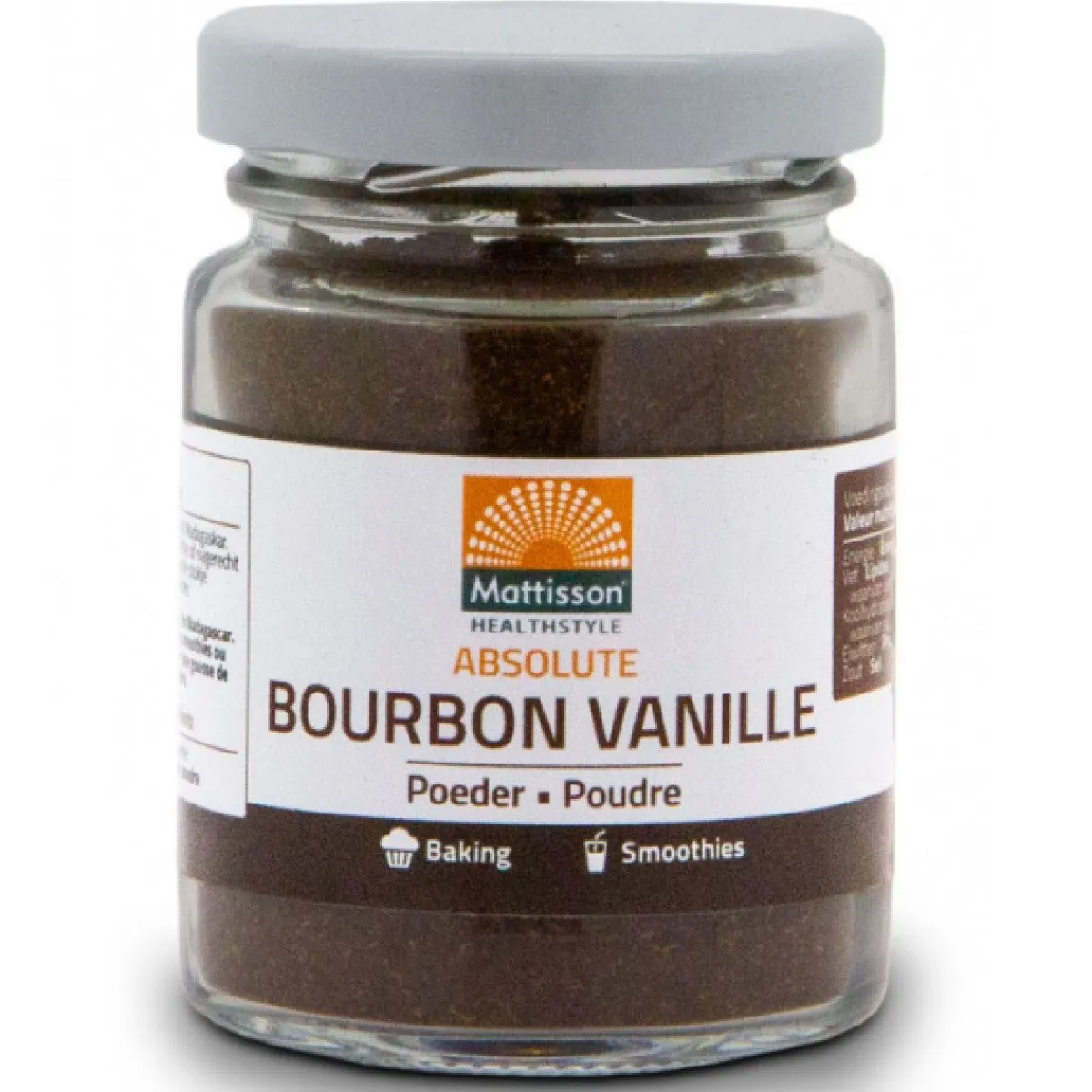 Mattisson Vanillepoeder Bourbon 30g Discount