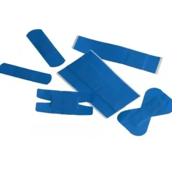 CMT Metaaldetectiepleisters blauw 6 maten / 120st. Clearance