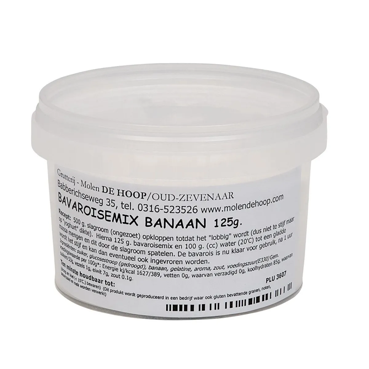 Molen de Hoop Bavarois Banaan 125gr Outlet
