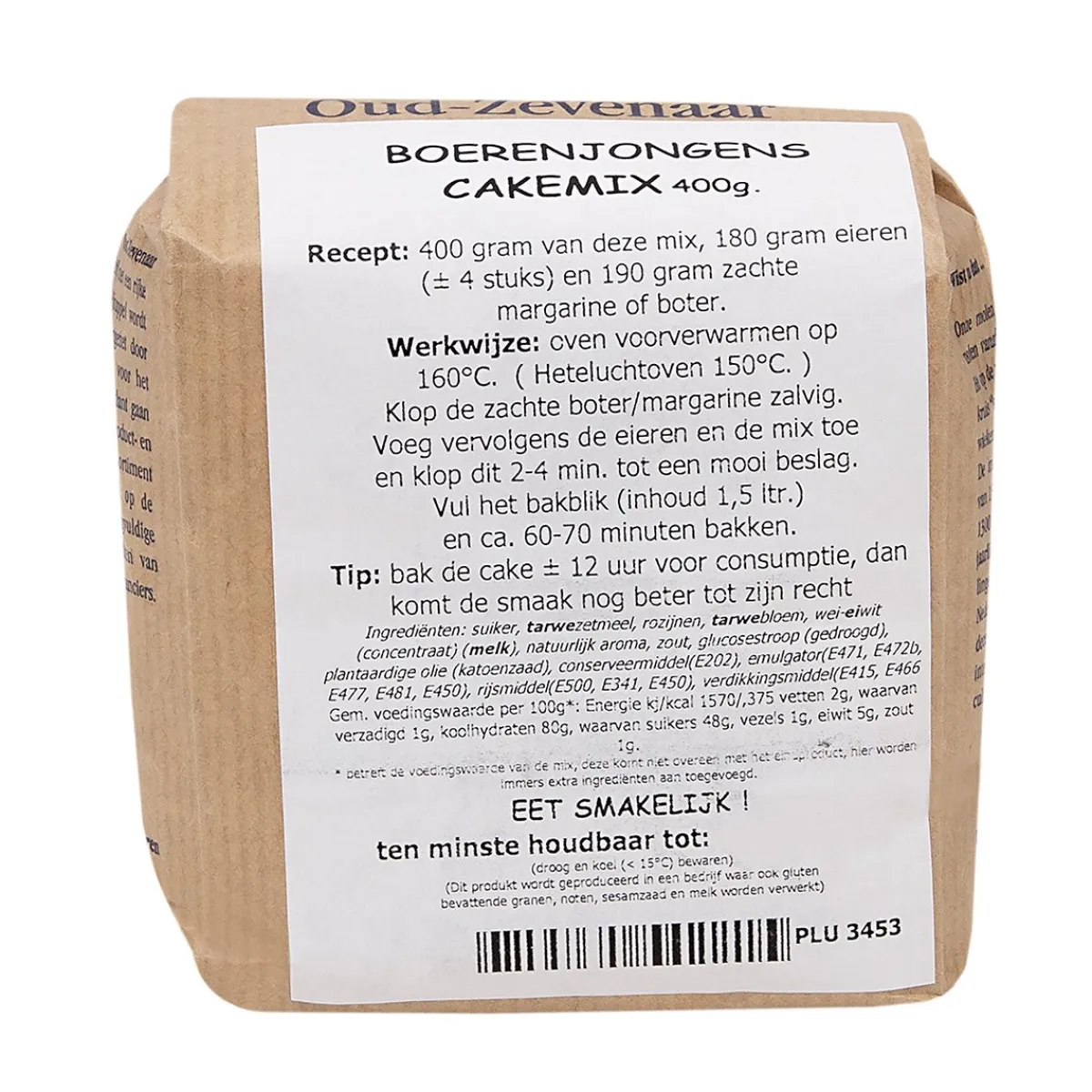 Molen de Hoop Boerenjongenscakemix 400gr Clearance
