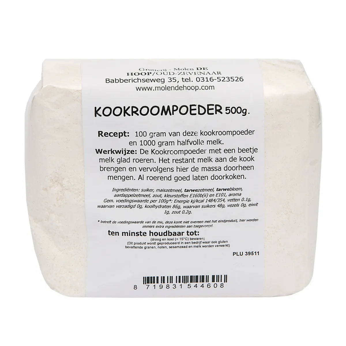 Molen de Hoop Kookroompoeder 500g Sale