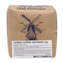 Molen de Hoop Liemers Donker Broodmix 1kg Outlet