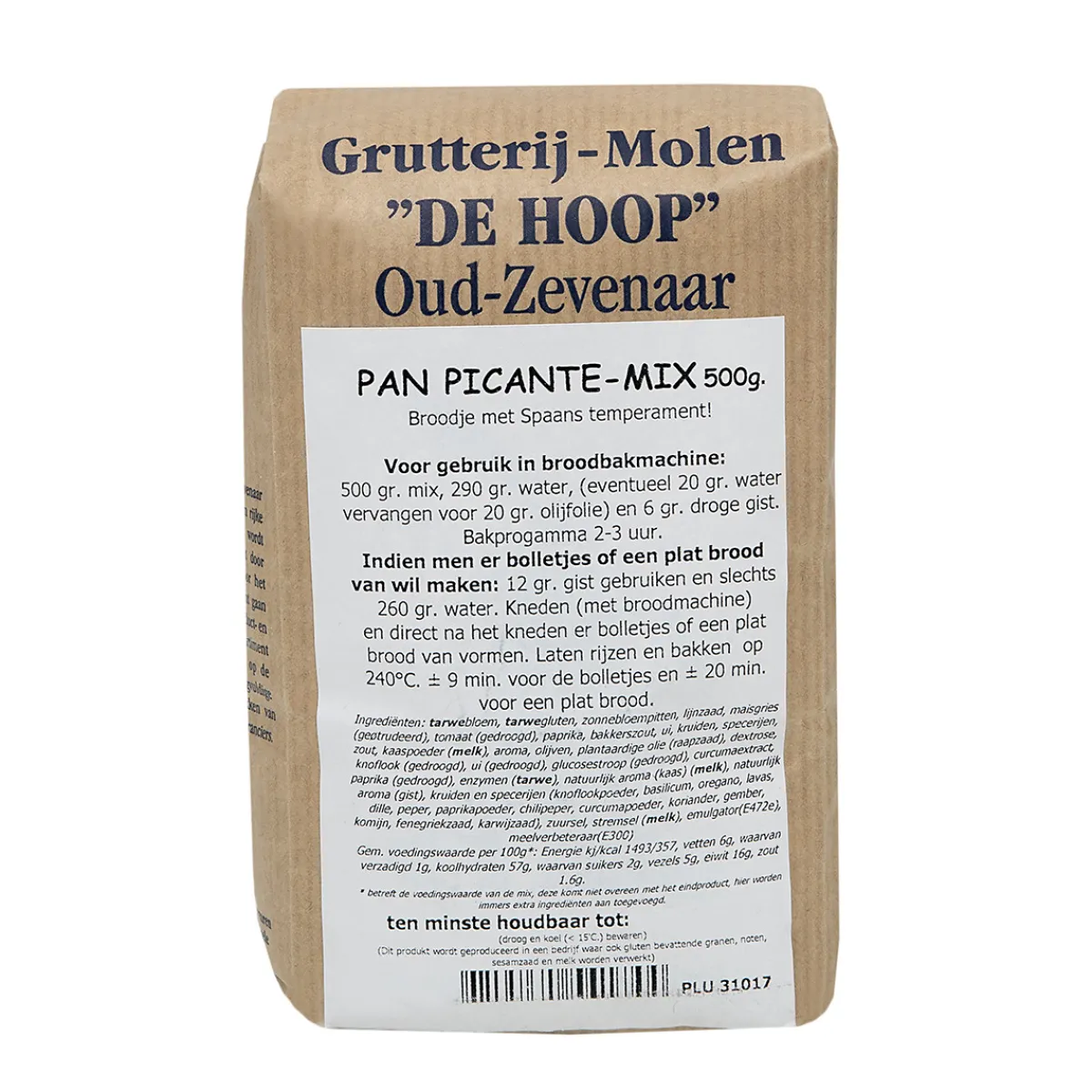 Molen de Hoop Pan Picante Broodmix 500g Best