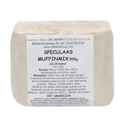 Molen de Hoop Speculaas Muffinmix 500gr Outlet