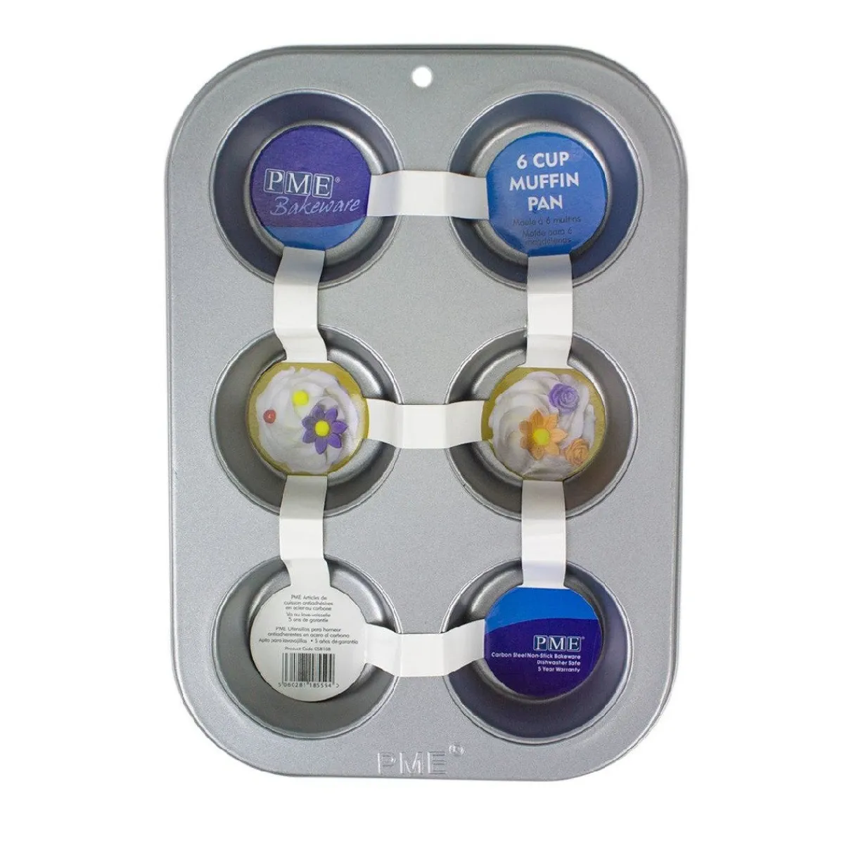 PME Muffin / Cupcake Bakvorm Standaard 6 stuks Sale