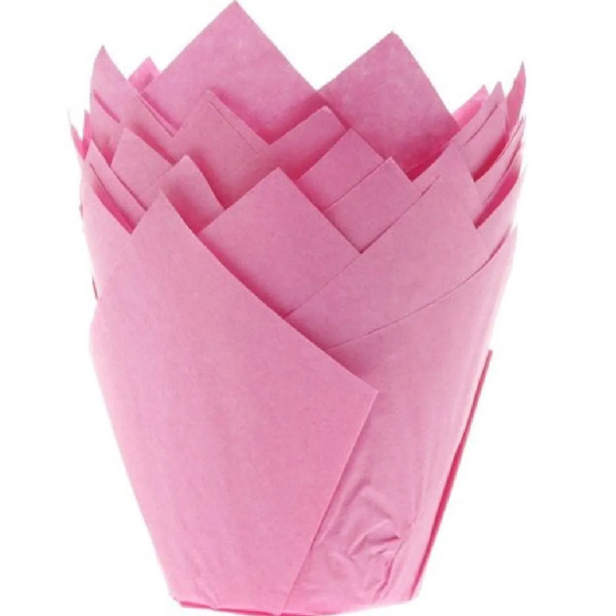 House of Marie Muffin Cups HoM Tulp Roze 36st. Discount