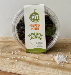 Met Pit Nederlandse Pompoenpitten Geroosterd & Gezouten 150g Sale