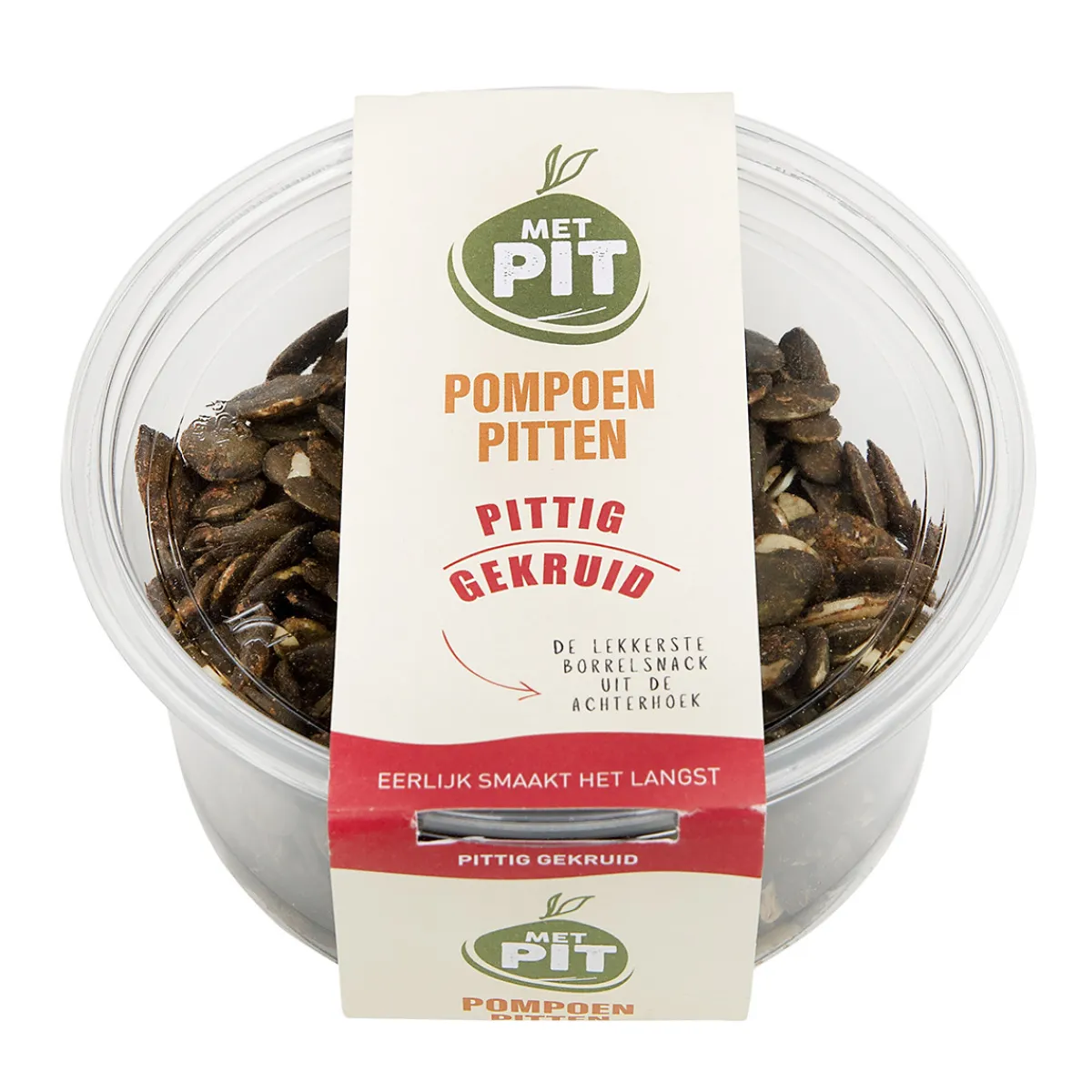Met Pit Nederlandse Pompoenpitten Pittig Gekruid 150g New