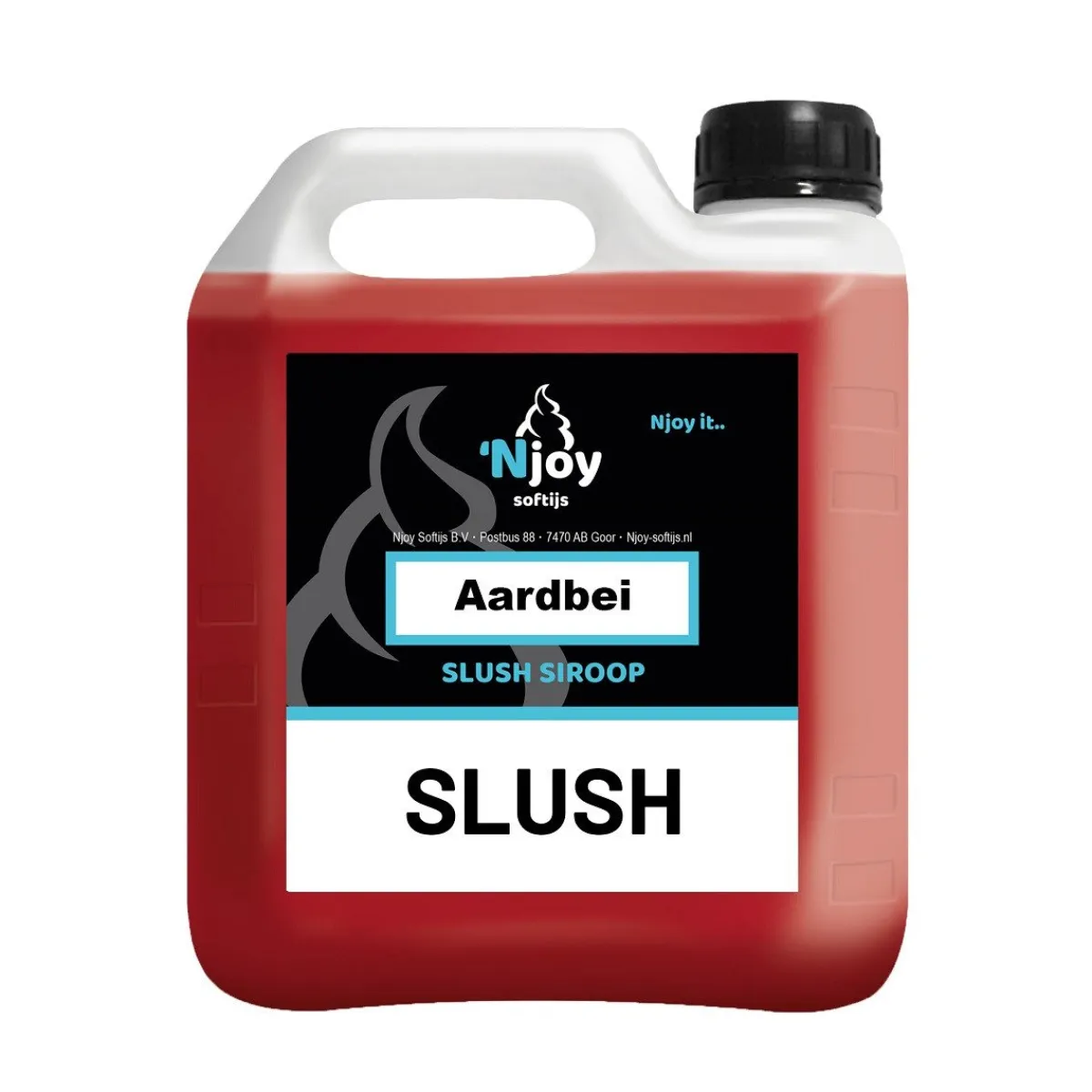 Njoy Slush Siroop Aardbei (5 liter) Discount