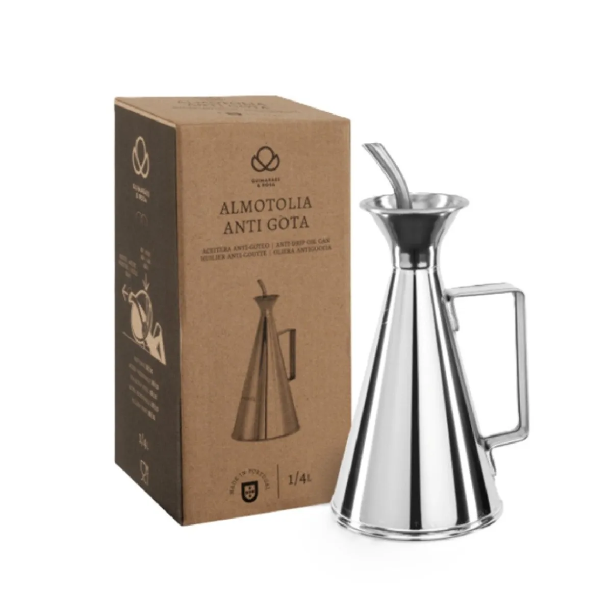Overig No-drip Olie/Azijnfles RVS 0,25L Online