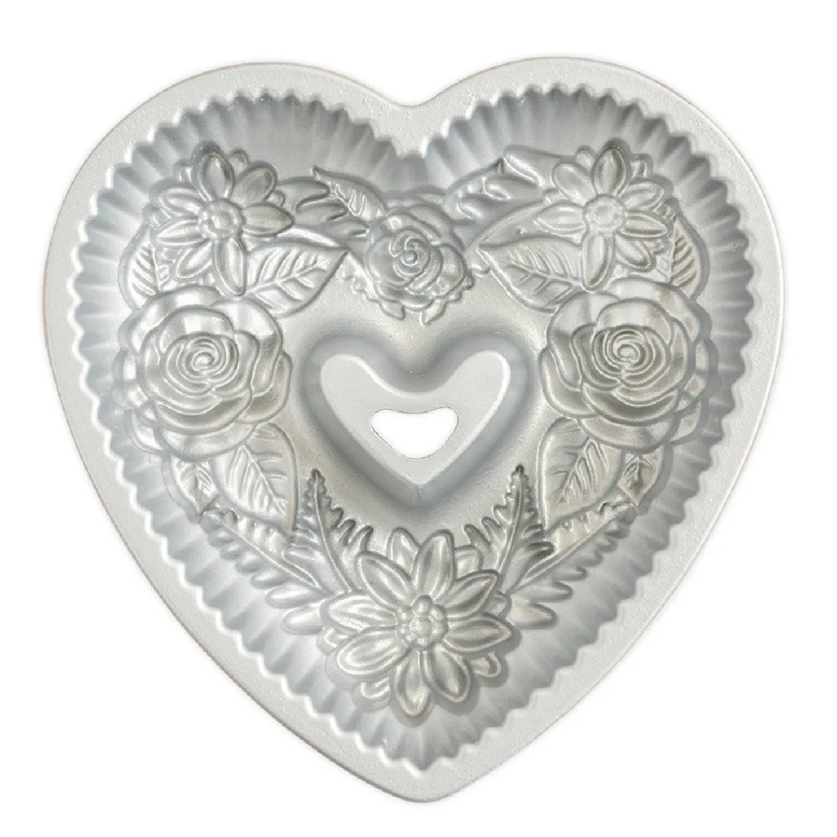 Nordic Ware Floral Heart Tulband Bakvorm Sale