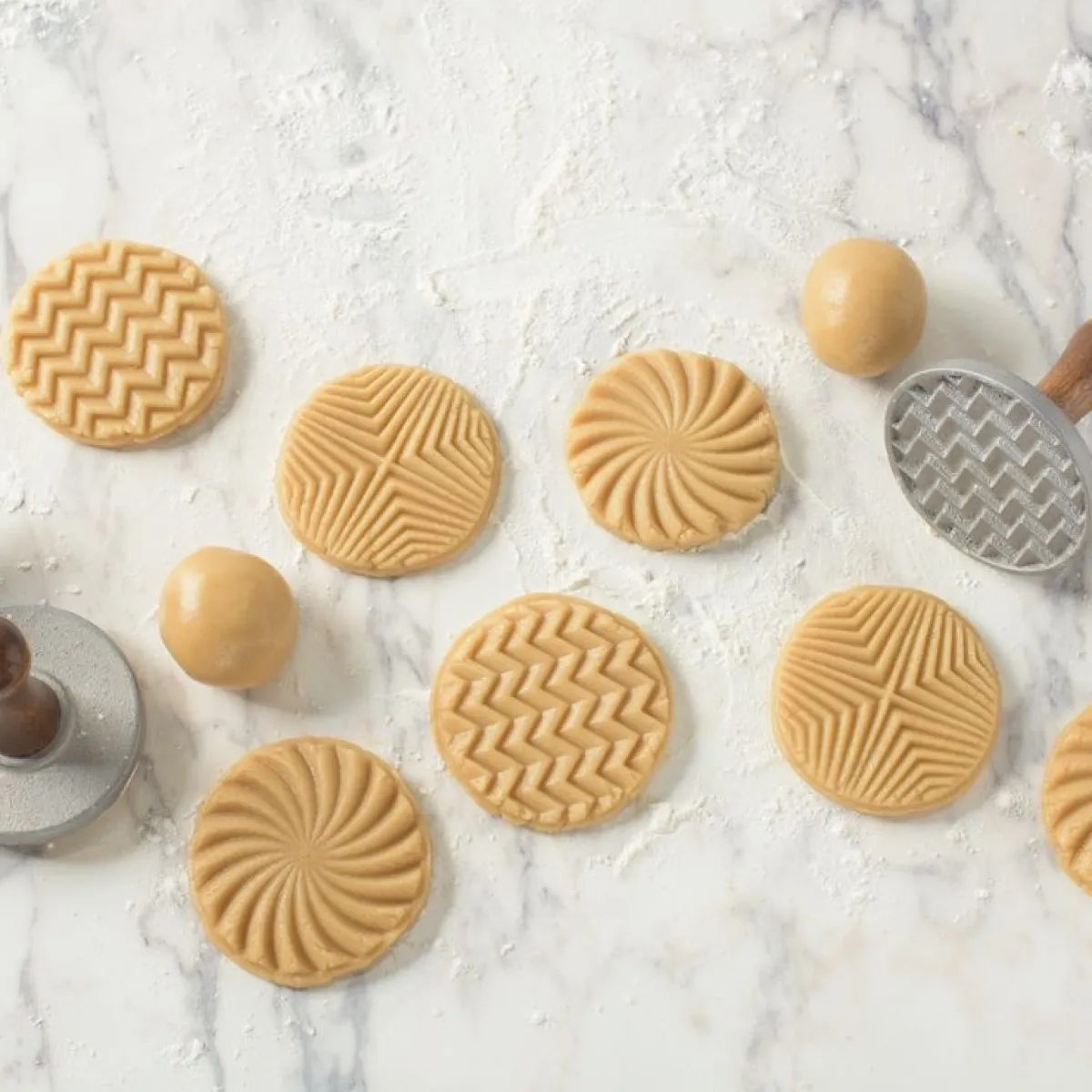 Nordic Ware Koekjesstempel Geo Set/3 Hot