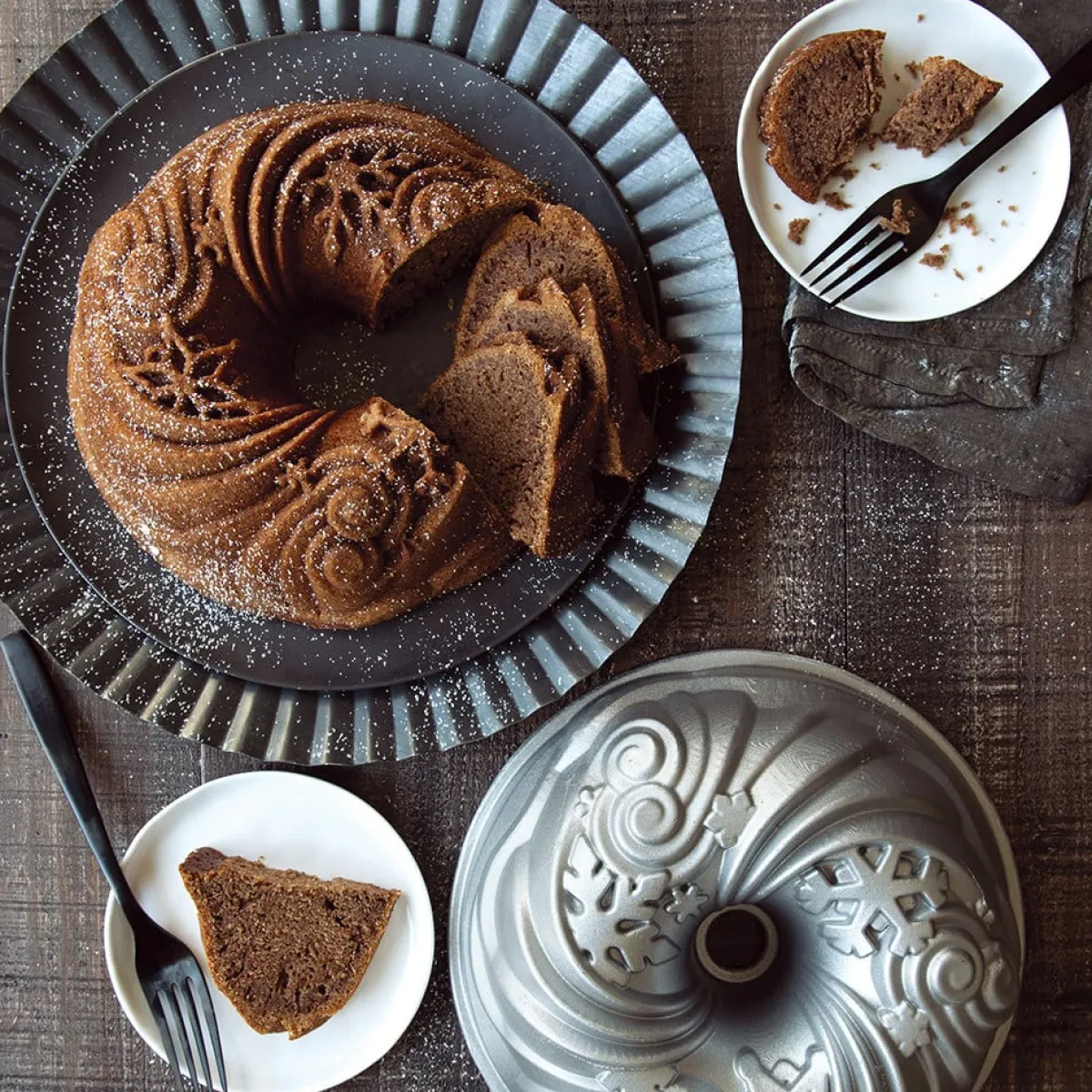 Nordic Ware Let It Snow Tulband Bakvorm Sale