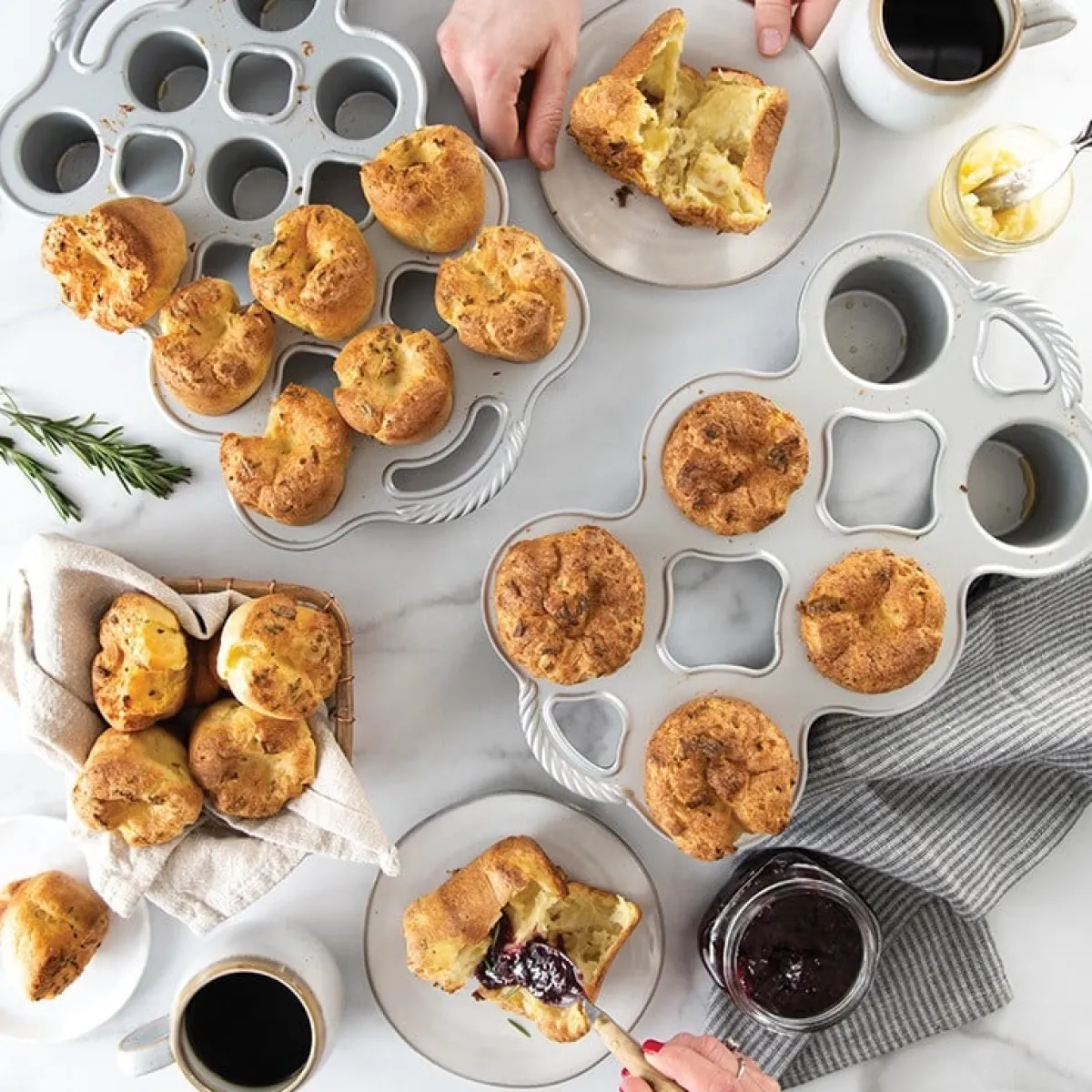 Nordic Ware Popover Bakvorm 6 stuks Best