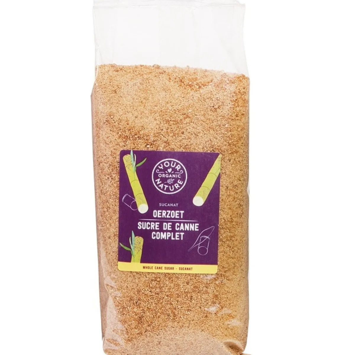 Your Organic Nature Oerzoet (Rietsuiker) Biologisch 500g Outlet