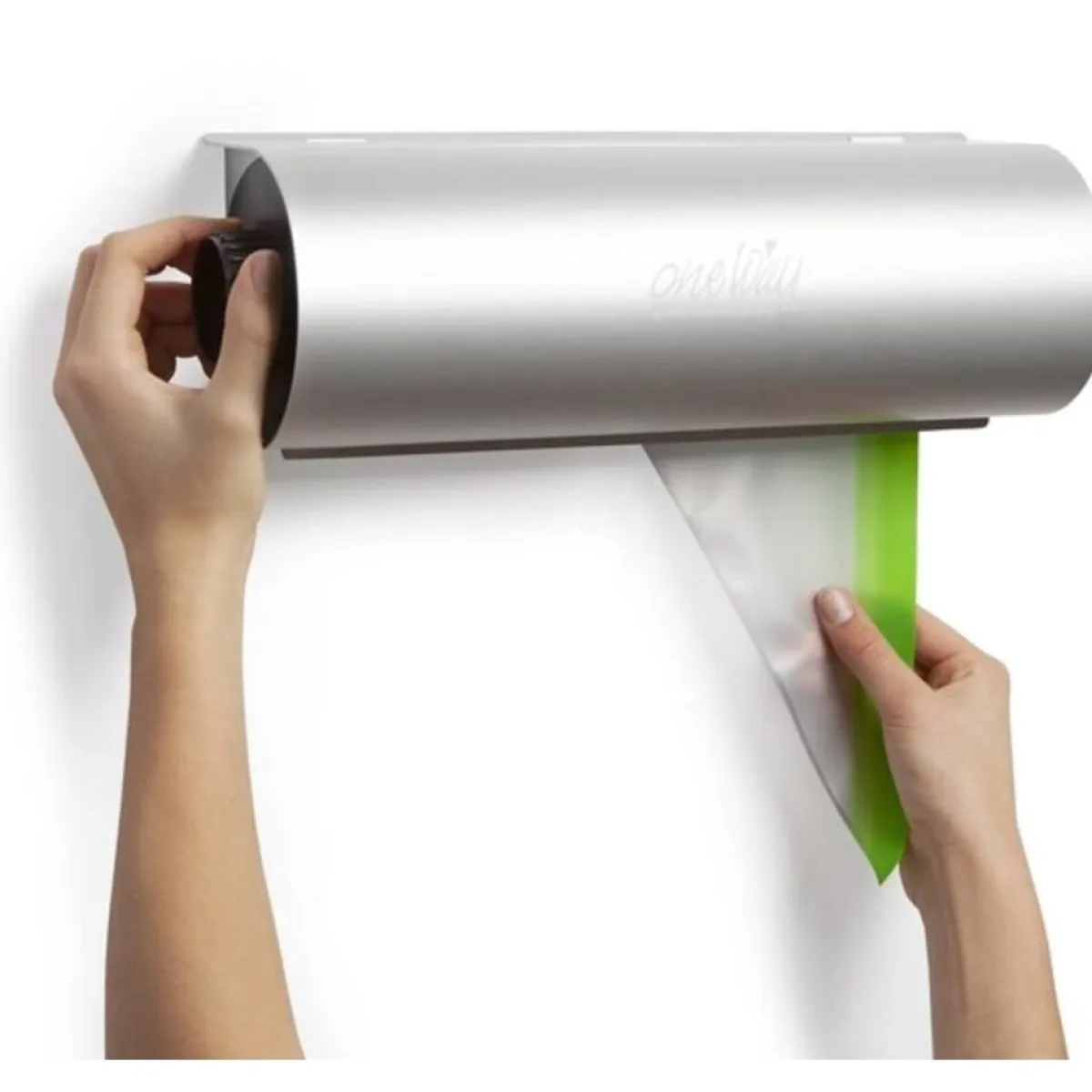 One Way Spuitzakken Dispenser Aluminium Online