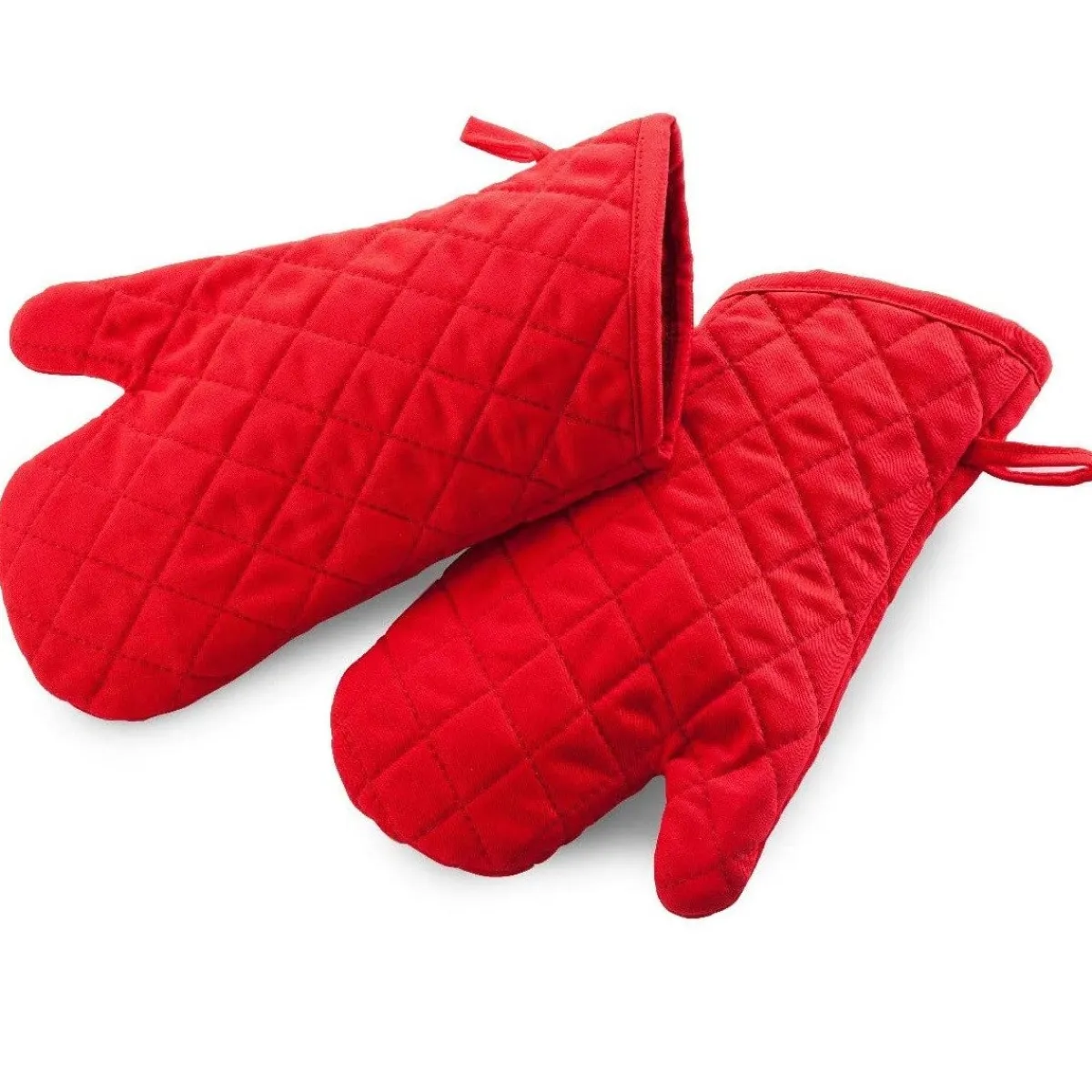 Thermohauser Ovenwanten Vlamvertragend Katoen Rood (max 250°C) 32cm Online