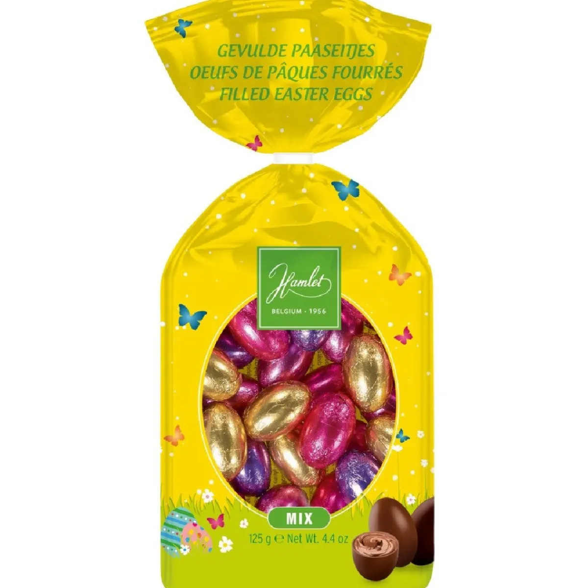 Overig Paaseitjes Praline Melk / Puur 125g New